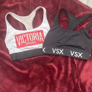 Bundle of 2 Victoria’s Secret Sport VSX Compression Sports Bras